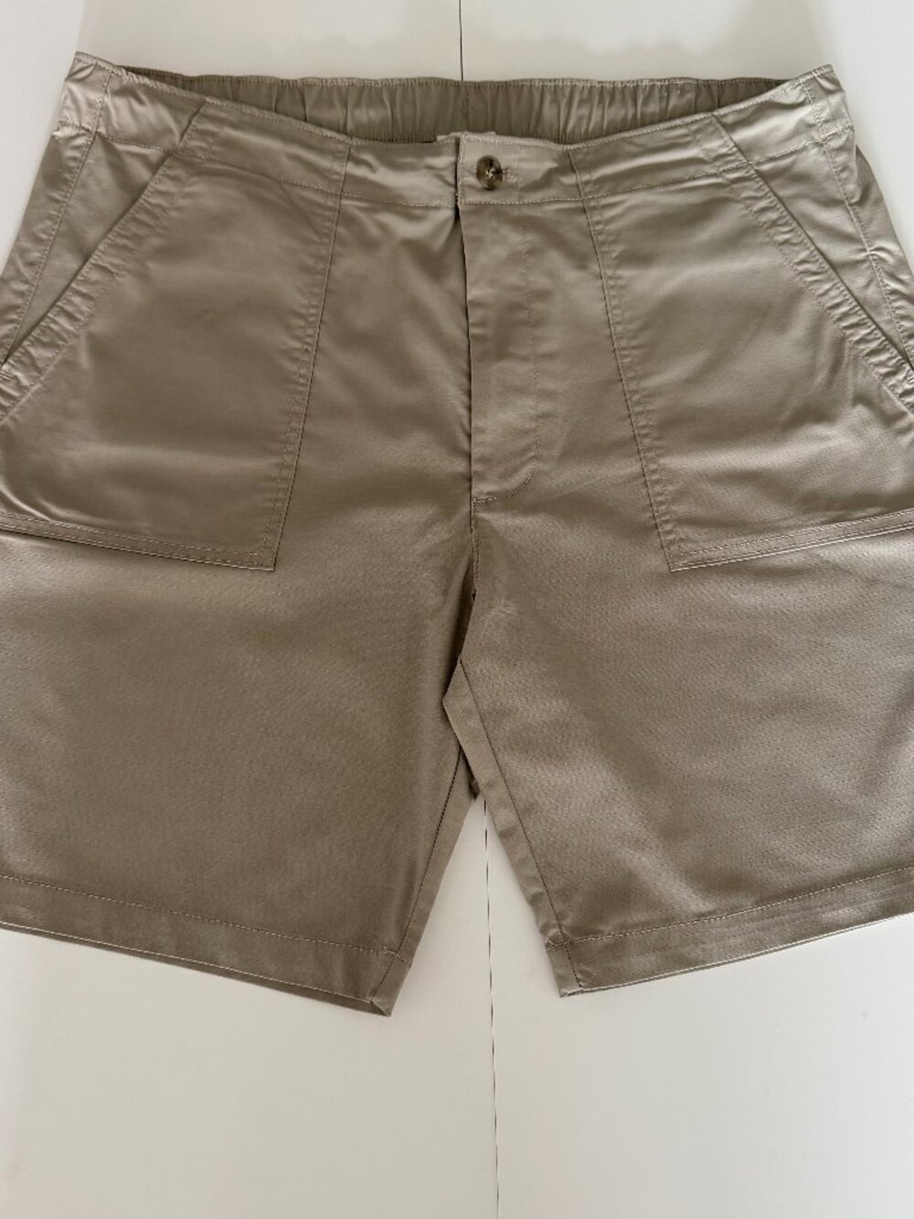Calvin Klein Mens Khaki Utility Shorts Size 38 Hiking Walking Gorpcore Casual